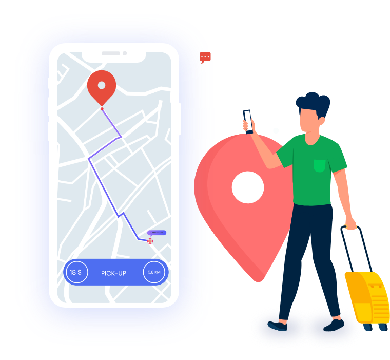 WhizzOnBy App Interface
